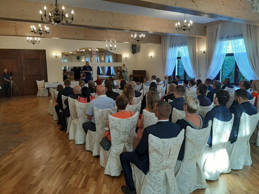 Ceremonia ślubna w Dworku Staropolskim
